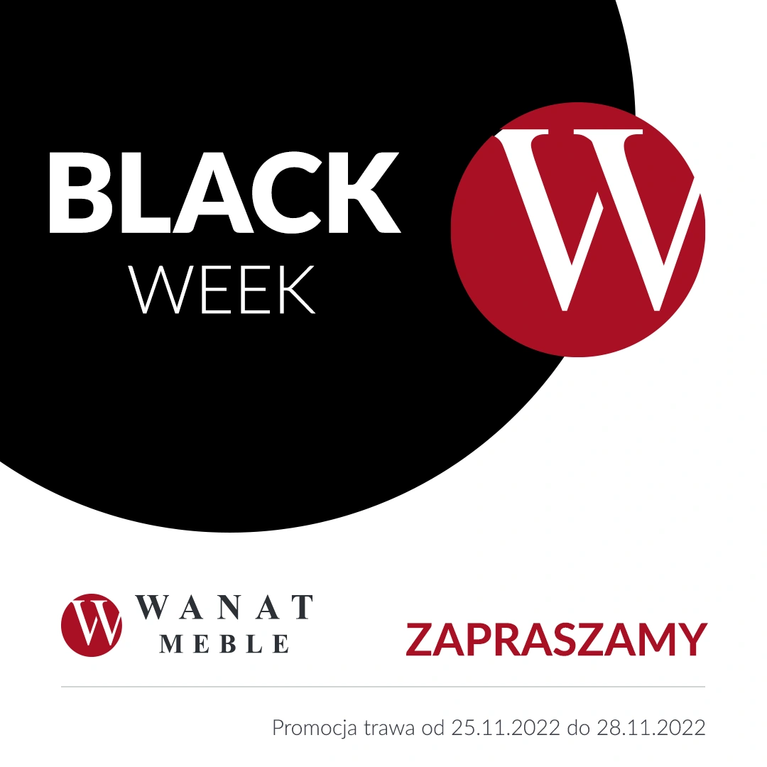Black Week - Wanat Meble, Promocje
