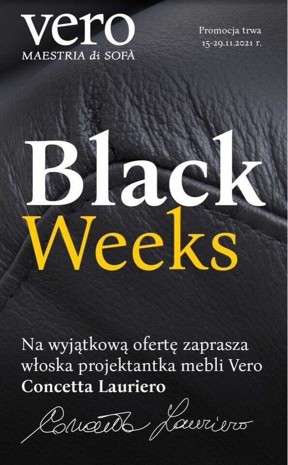 Black Weeks Vero Maestria di Sofa